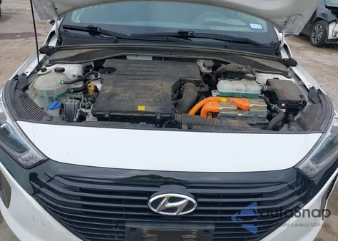 2019 Hyundai Ioniq Blue from USA, damaged, VIN KMHC65LC6KU111920